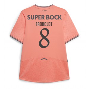 Fotbalové Dres Porto Victor Froholdt #8 Venkovní Oblečení 2025-26 Krátký Rukáv